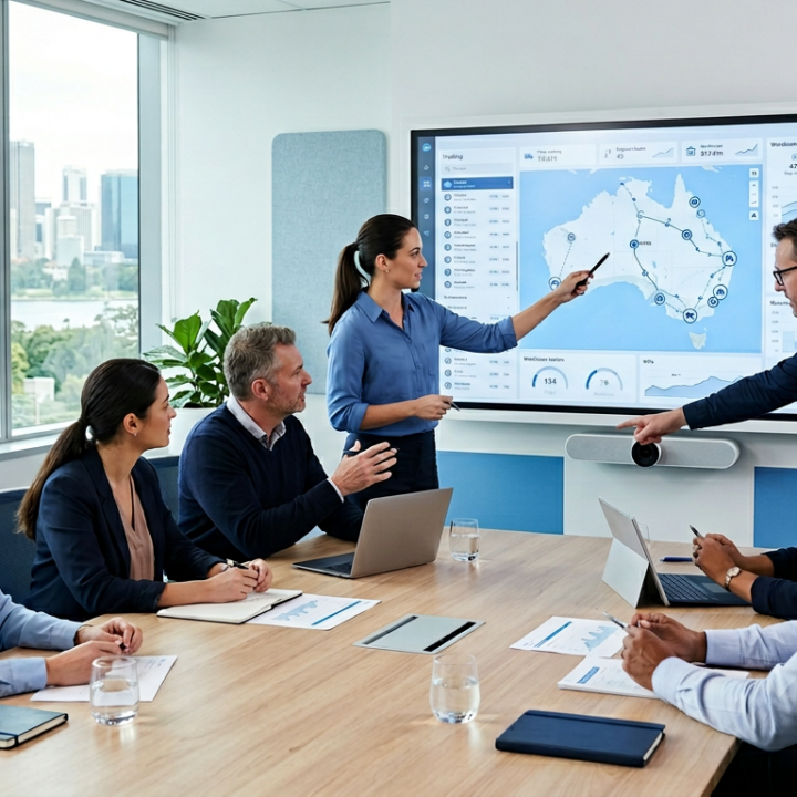 Professional logistics strategy meeting (2)